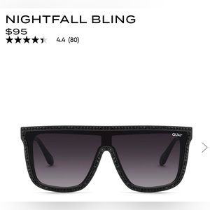 Quay NightFall Bling Sunglasses with case